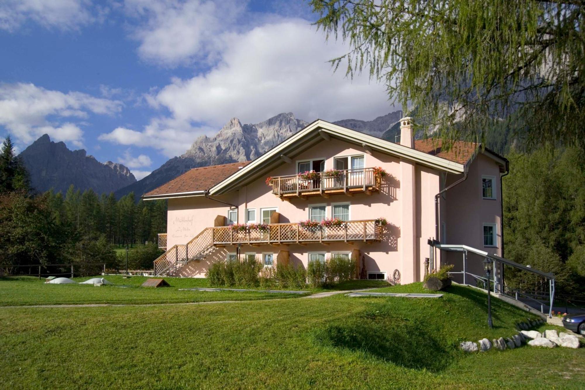 Hotel Bad Moos Dependance "Muehlenhof" Sexten Zewnętrze zdjęcie
